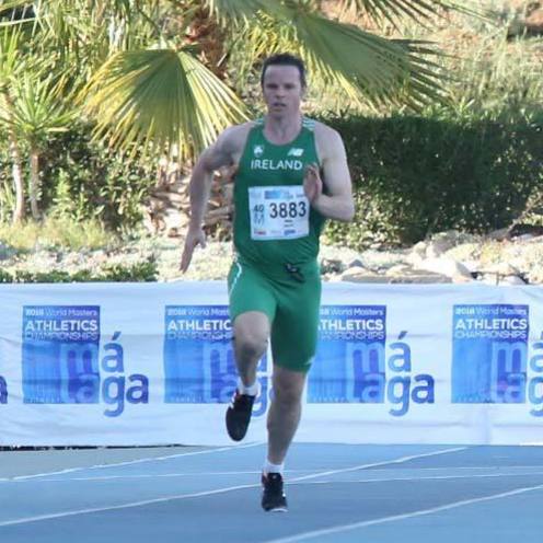 Thomas Moran Irish Masters International Sprinter & Asthmatic